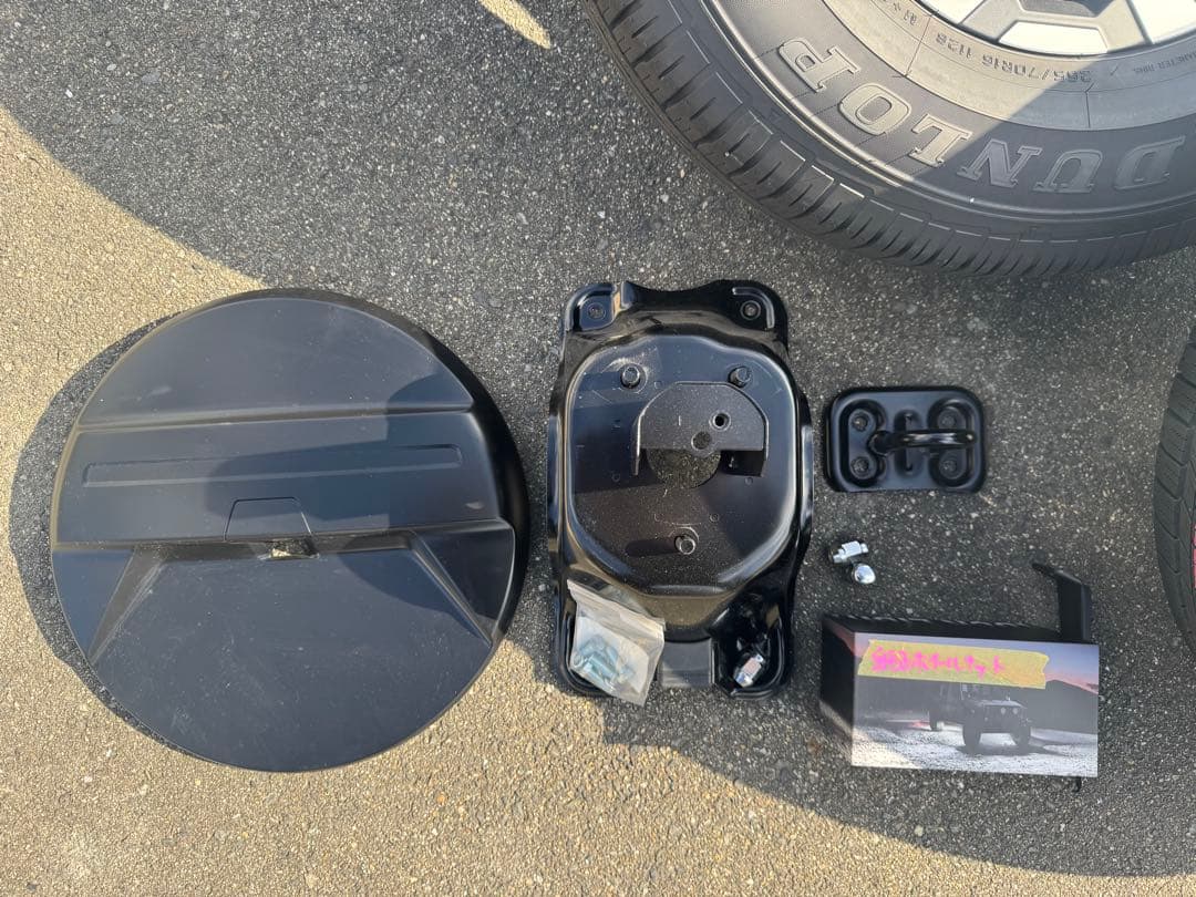 再再販ランクル70 GDJ76W 純正5本タイヤホイールセット265/70R16