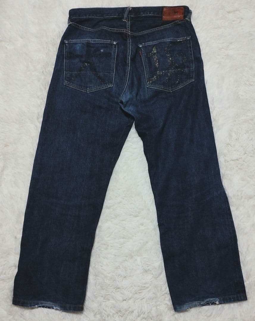 EVISU エビス 2001 大坂 濃紺 W33 赤耳 セルビッチ 日本製