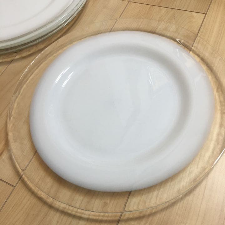 CONRAN ガラスプレート ラウンドプレート 大皿　4枚