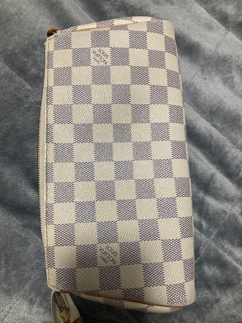 M*o様 ルイヴィトン ダミエ アズール エヴァ N55214 ショルダーバッグ