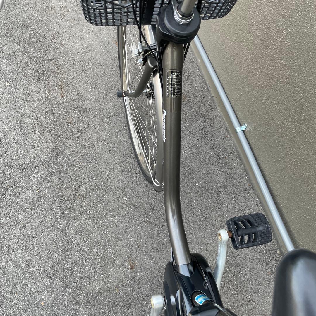 パナソニック電動アシスト自転車26インチ16A h グレー