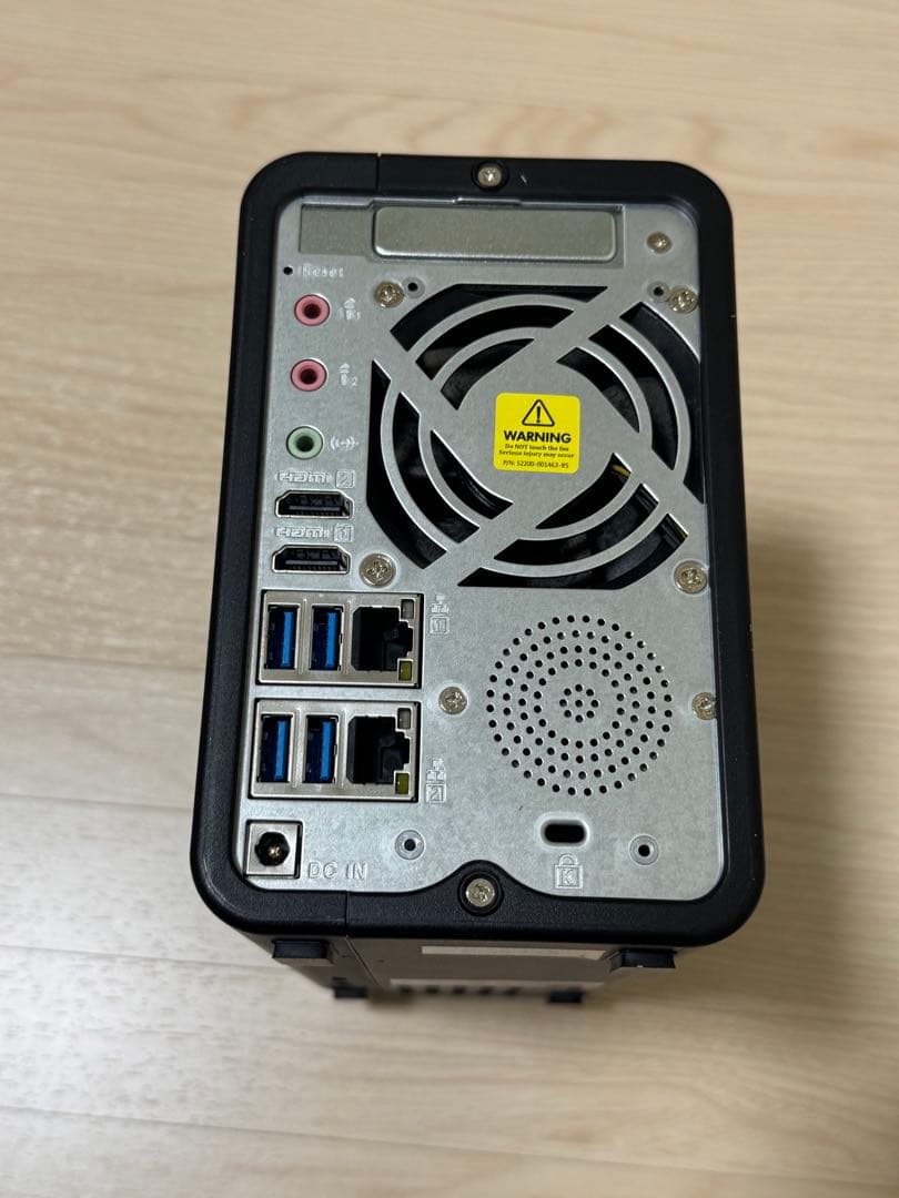 QNAP NAS TS-253be メモリー16GBにアップグレード済み