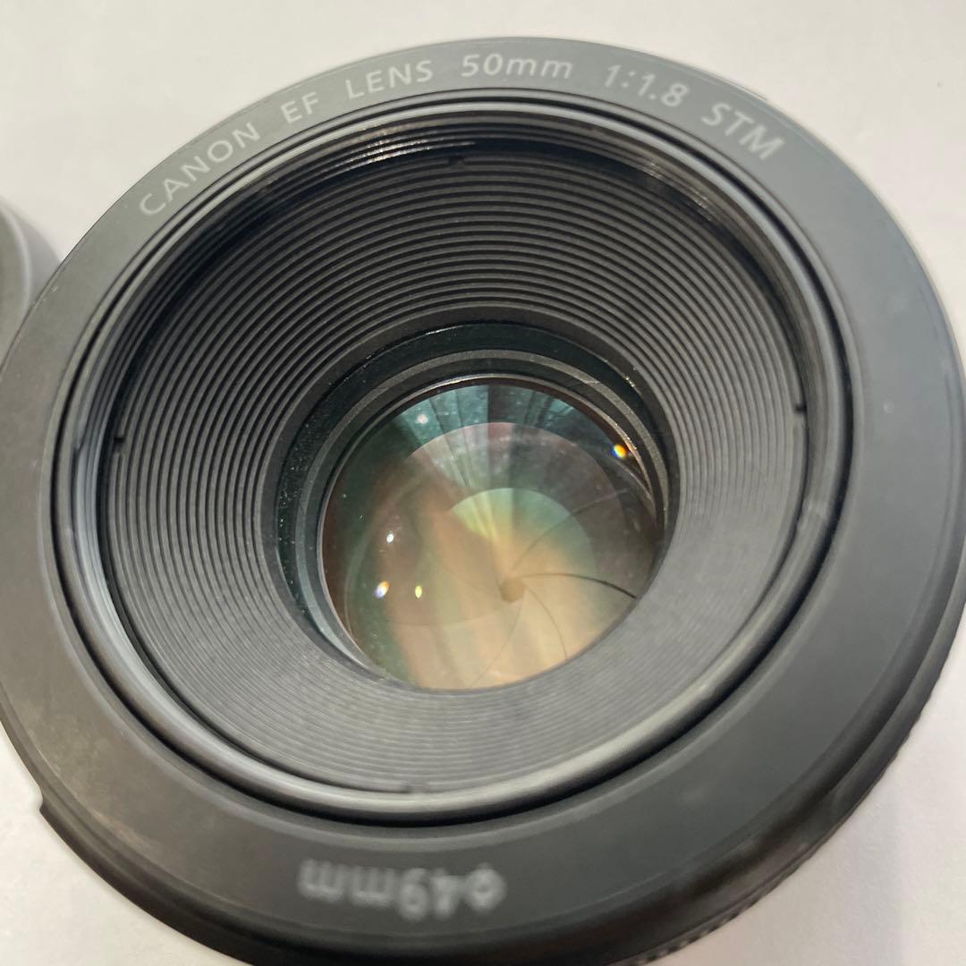レンズ(単焦点) Canon EF 50mm f/1.8 STM + ES-68