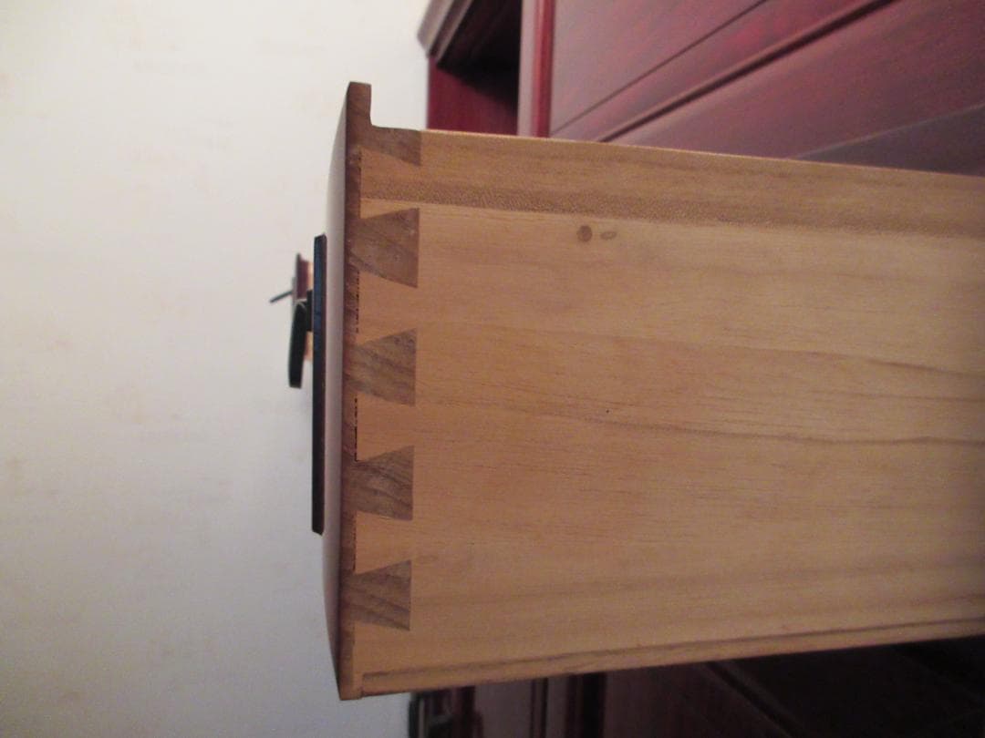 昭和レトロ　和ダンス　着物収納　天然木かりん　家具