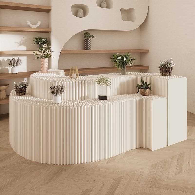 ディスプレイラック展示台セット陳列台 組立不要 折りたたみ長さ2-3ｍ幅42㎝