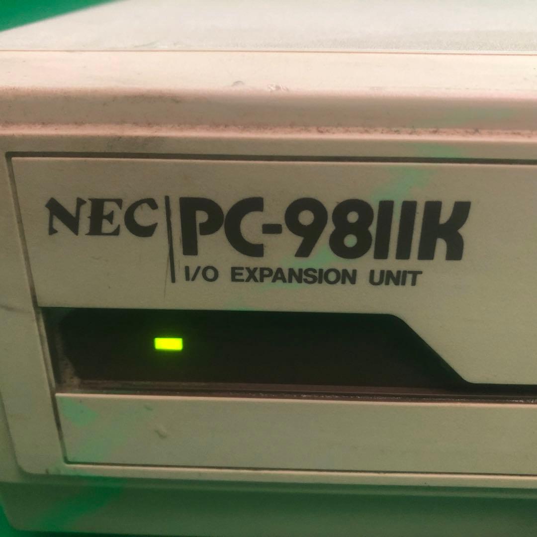 NEC PC-98IIK I/O拡張ユニット 通電確認のみ