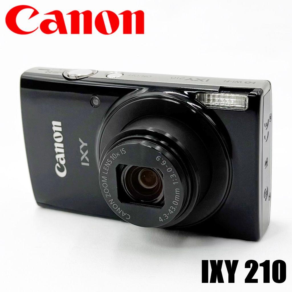 キヤノン CANON IXY 210 ブラック コンデジ カメラ 中古
