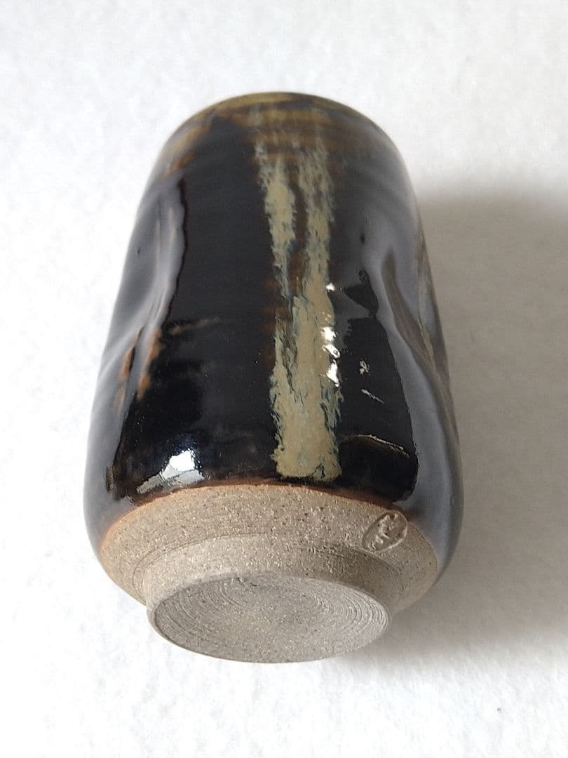 淡海ぜぜ 膳所焼 陽炎園 茶入 茶道具