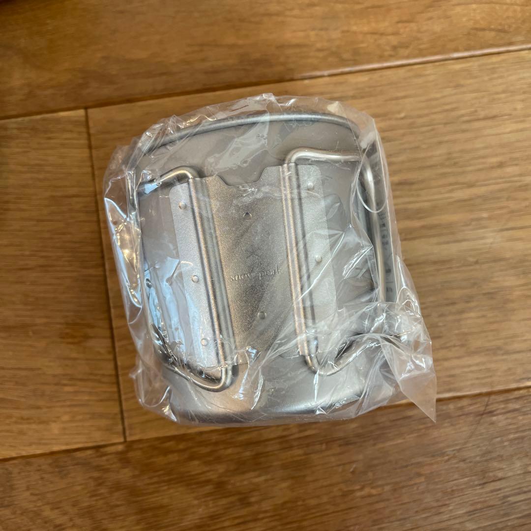 値下げ【3個は新品未開封】スノーピーク チタンシングルマグ 450 4個セット