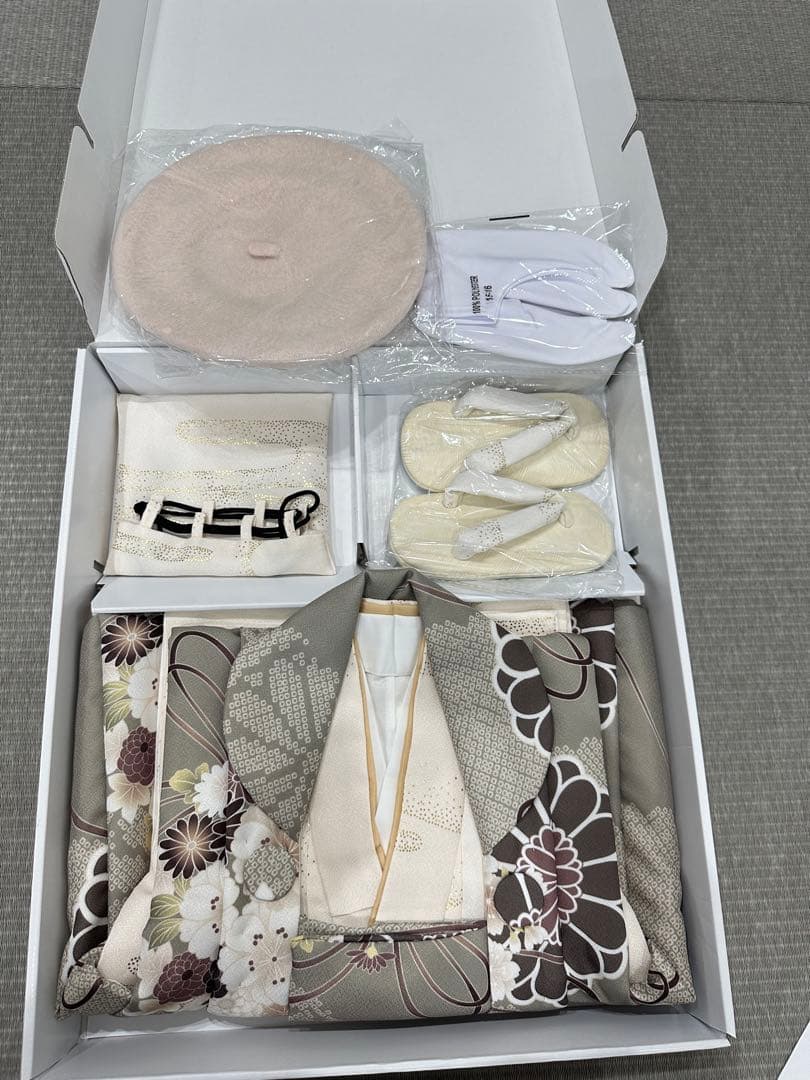 ひよこ商店 七五三 3歳 被布 着物