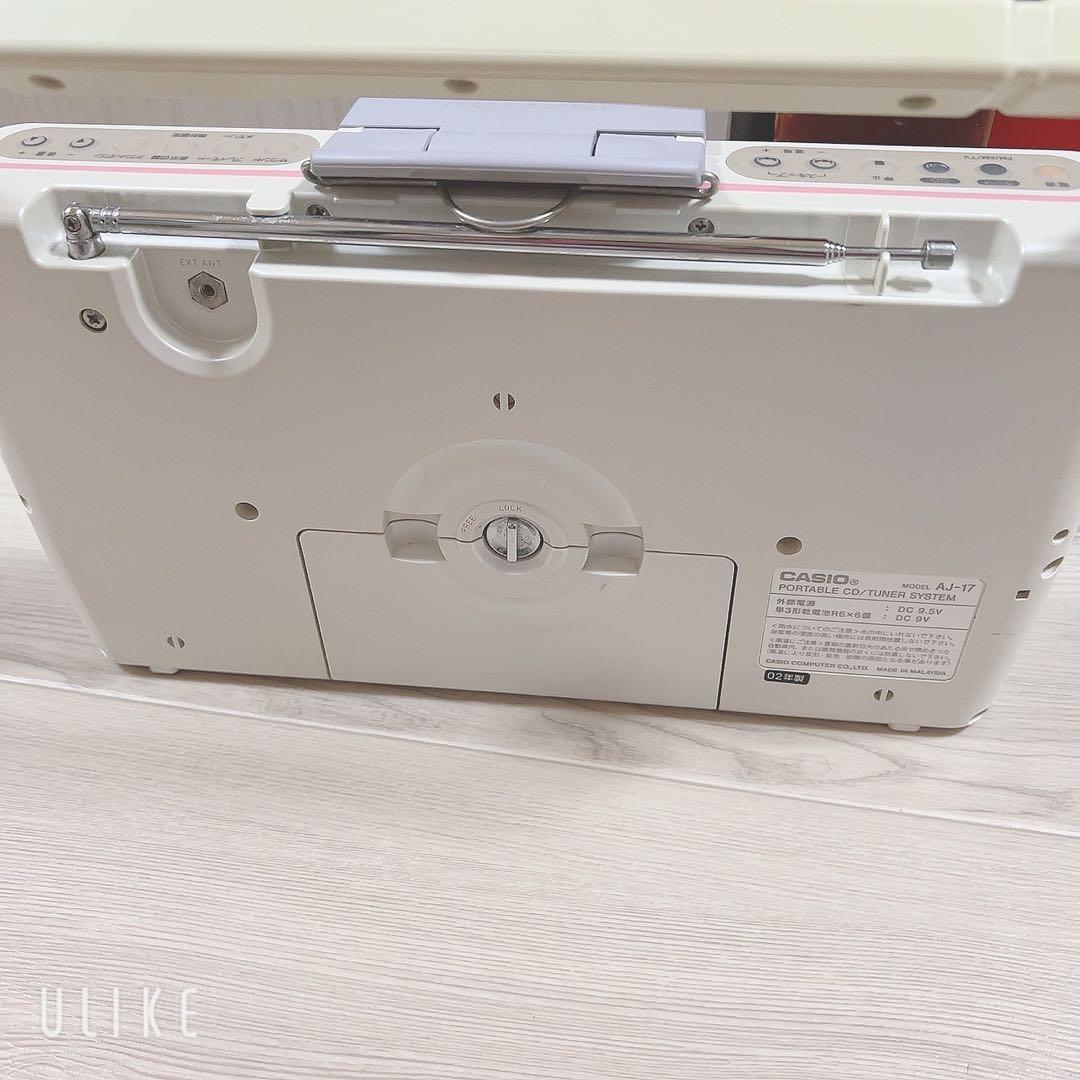 CASIO カシオ AJ-17 ハローキティ ポータブルCD