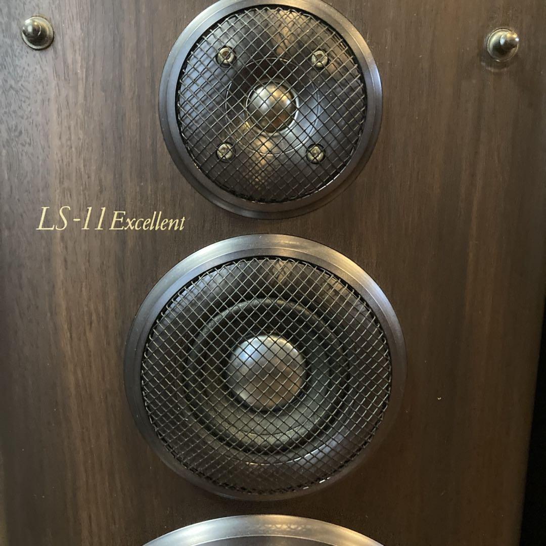 美品✨ 名器 稀少 KENWOOD LS-11EX 3wayスピーカー 2セット