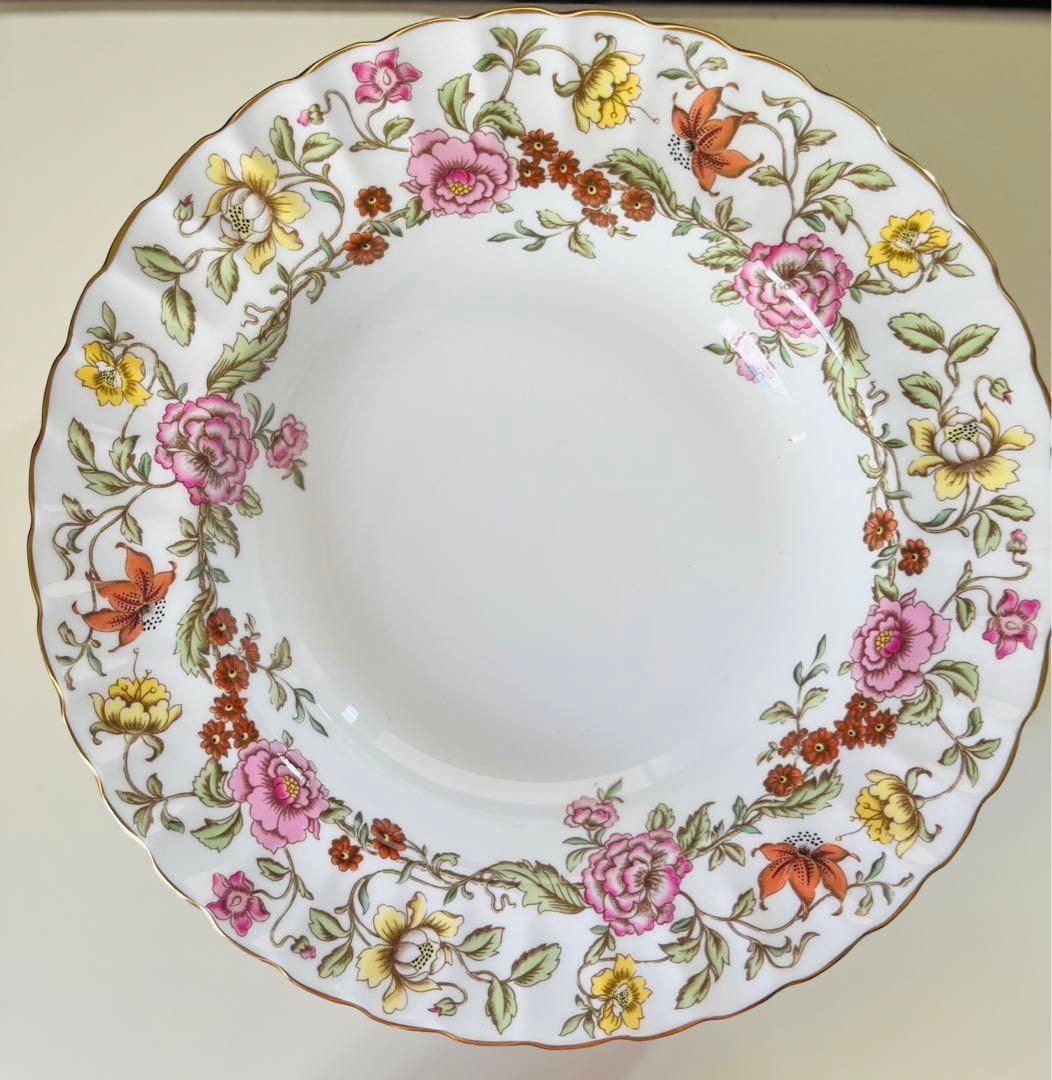 スポード　フローラルタペストリー　ディーププレート　６枚