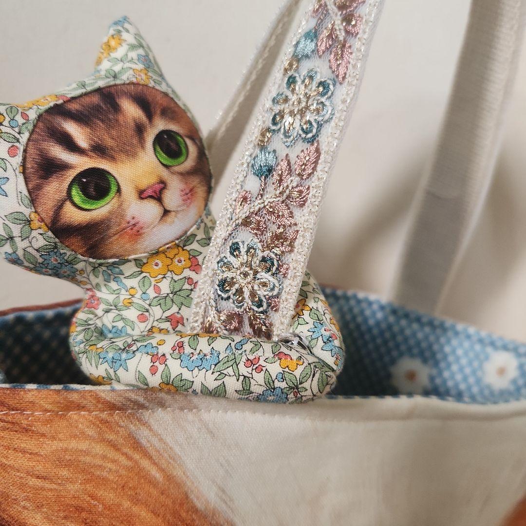 ゆ*ら様 コヤンイサムチョン　あんこちゃんの毛糸のカゴバック　ハンドメイド