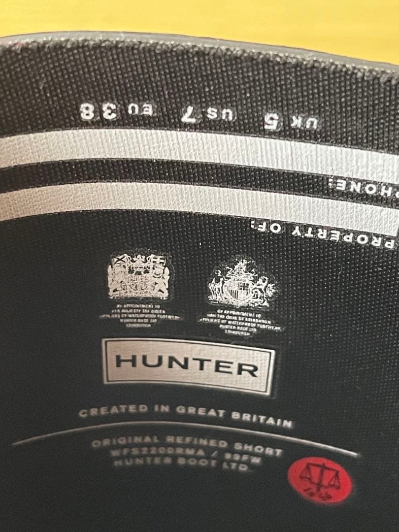 【HUNTER】オリジナル リファインド ショート レイン ブーツ