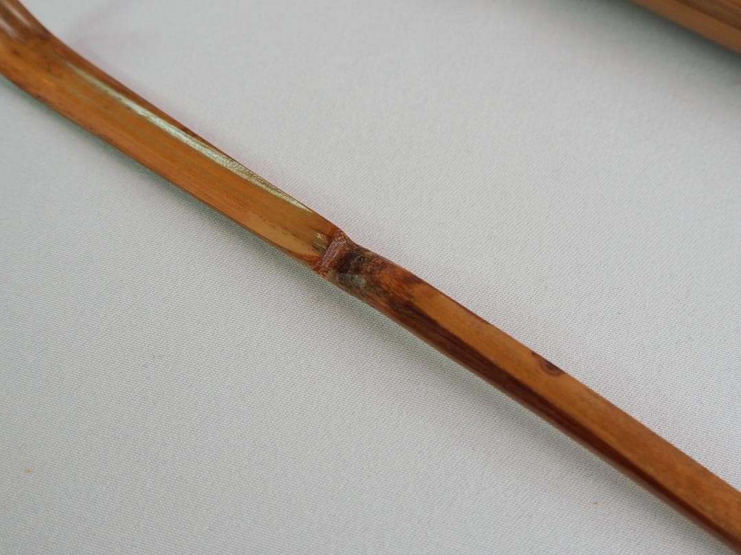 大徳寺511世管長 立花大亀造『竹茶杓』銘：楽日（共箱・共筒）