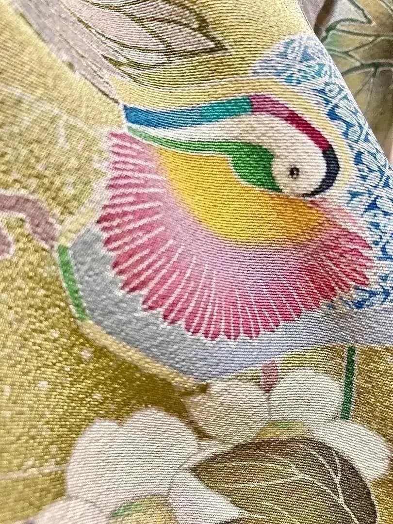 ご予約中 秀逸美品 鴛鴦 加賀友禅 世代を受け継ぐ名品 訪問着 気品ある優美さ