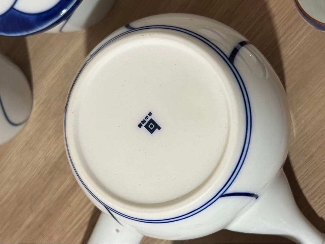 希少　白山陶器　ねじり梅　食器セット