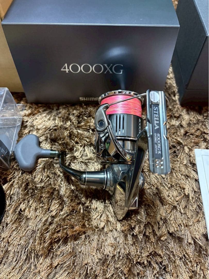 シマノ 22ステラ 4000XG SHIMANO スピニング　夢屋スプールセット