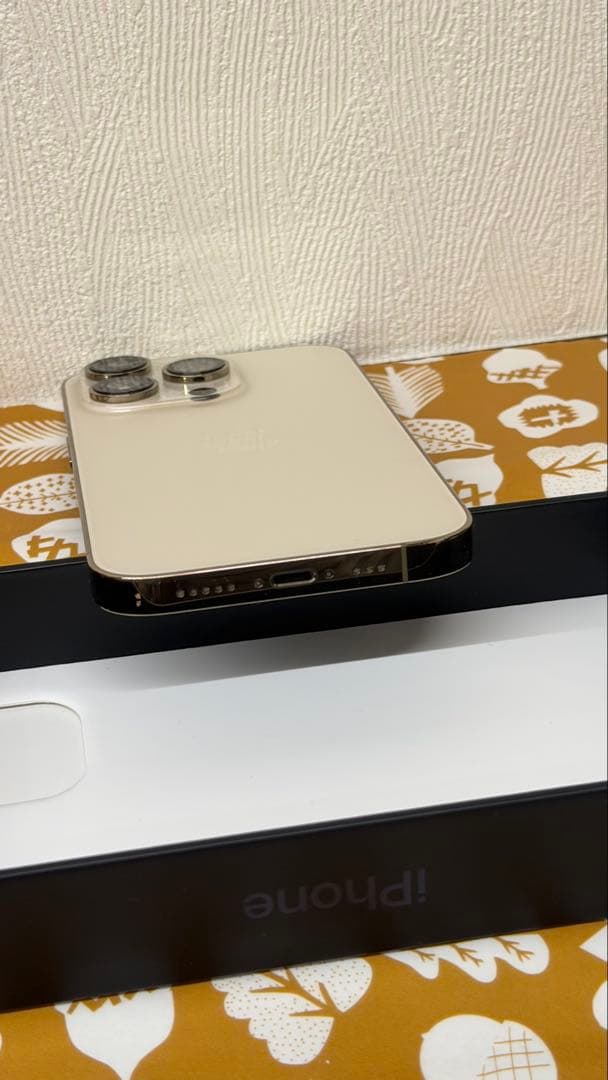 【iPhone14 pro 本体】512GB・ゴールド・傷なし