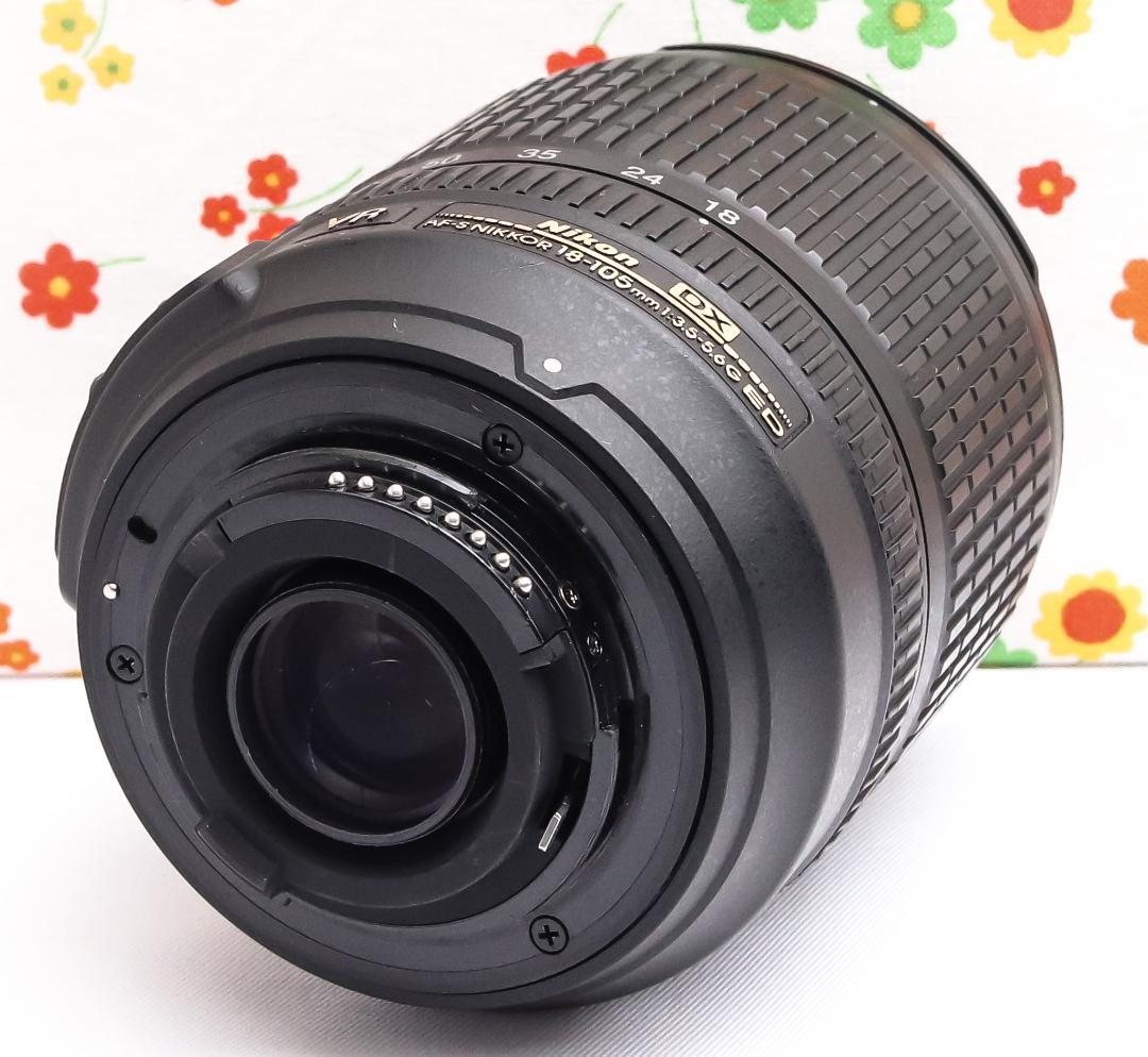 美品☆Nikon AF-S 18-105mm☆１本で広角〜中望遠まで対応♪