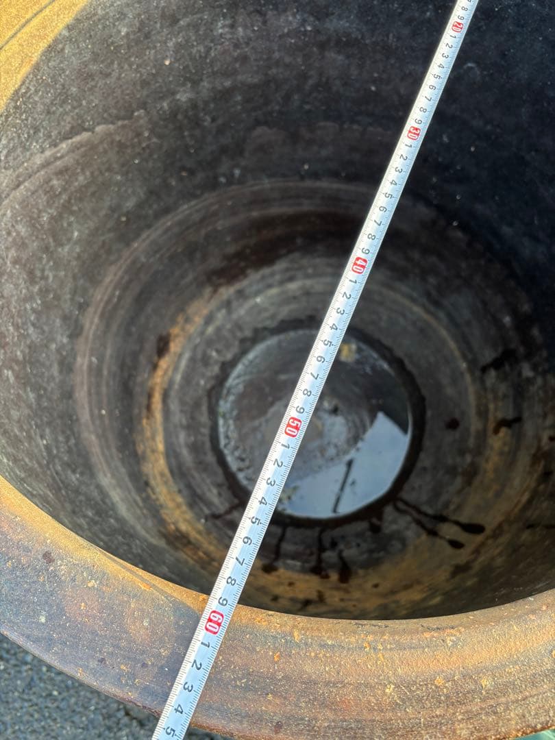 大型　カメ　水鉢　岐阜県揖斐郡池田町まで