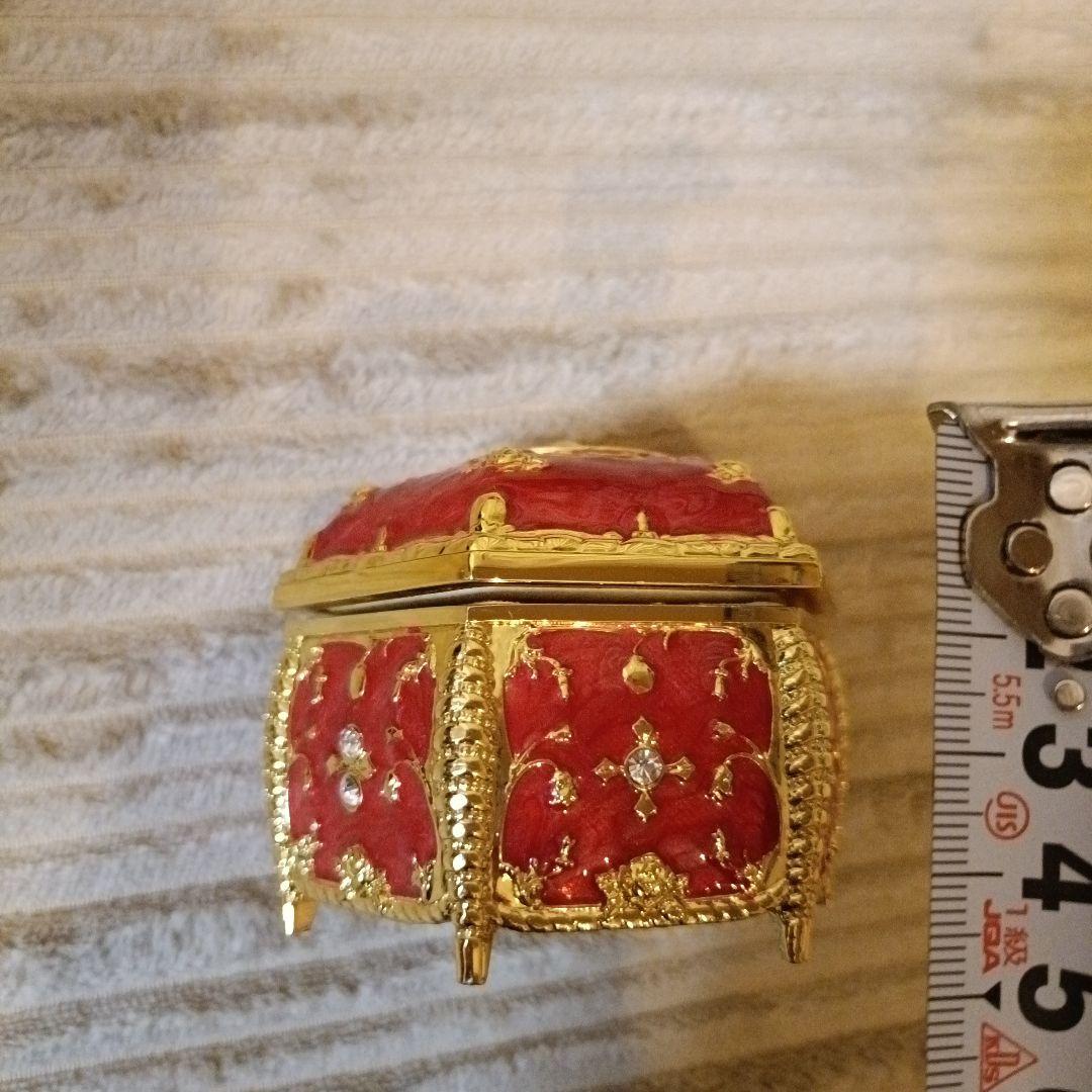 オルゴール 　美女と野獣　宝石箱　ジュエリーボックス