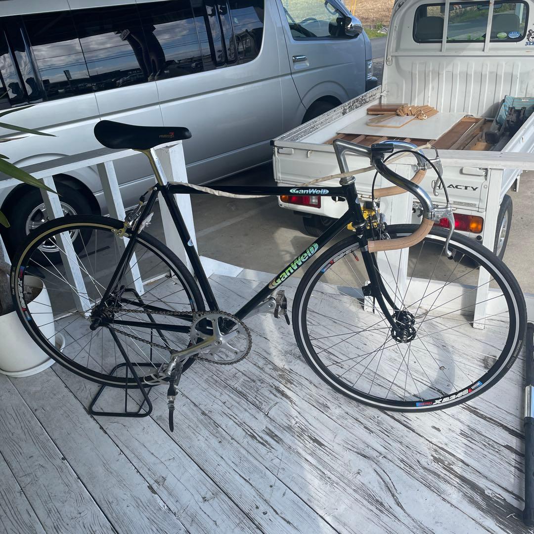 Garnwell ピストバイク 黒 シングルギア