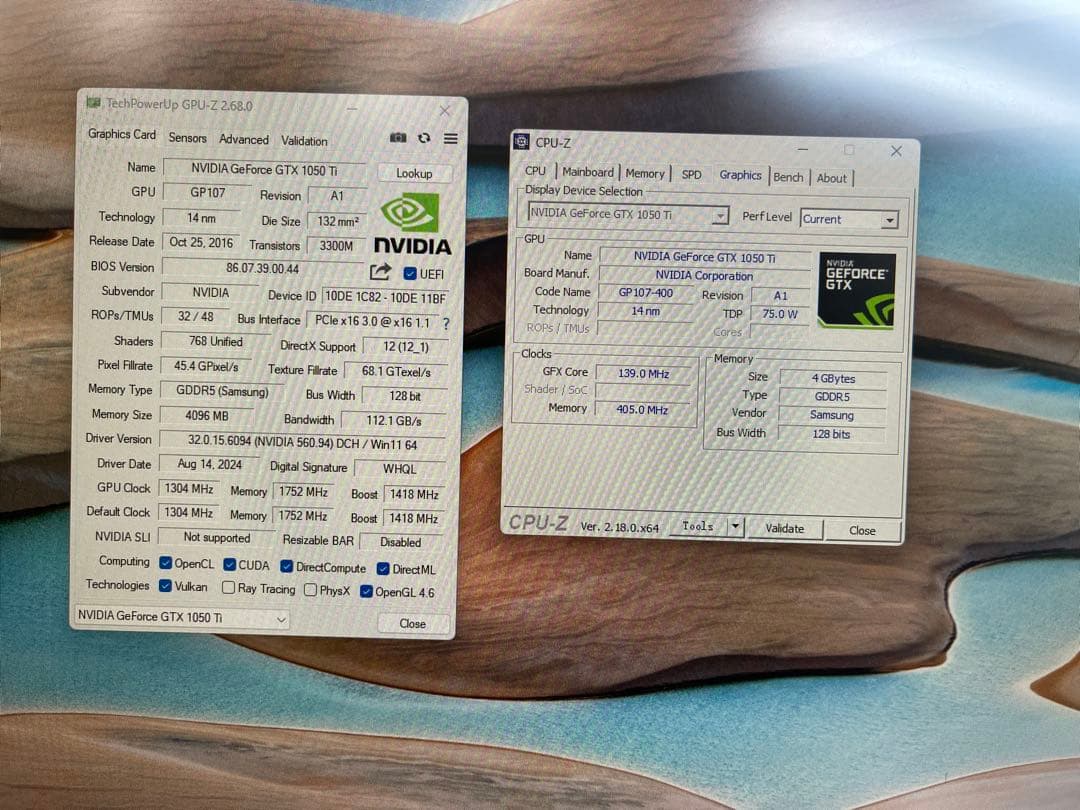 玄人志向 GTX1050Ti 4GB GDDR5 補助電源不要