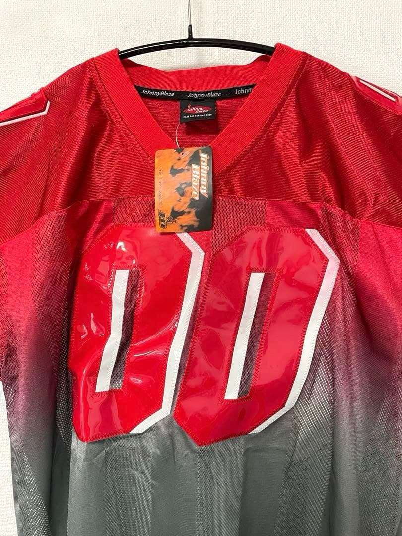 90s デッドストック JOHNNY BLAZE ゲームシャツ　Y2K
