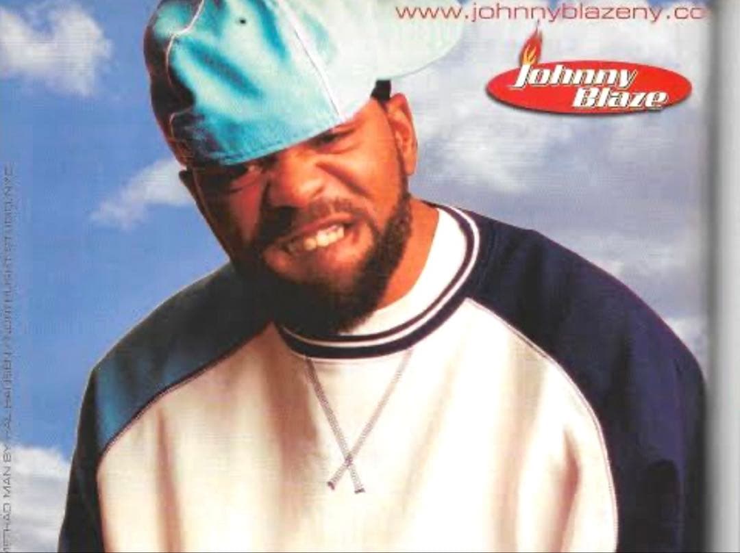 90s デッドストック JOHNNY BLAZE ゲームシャツ　Y2K