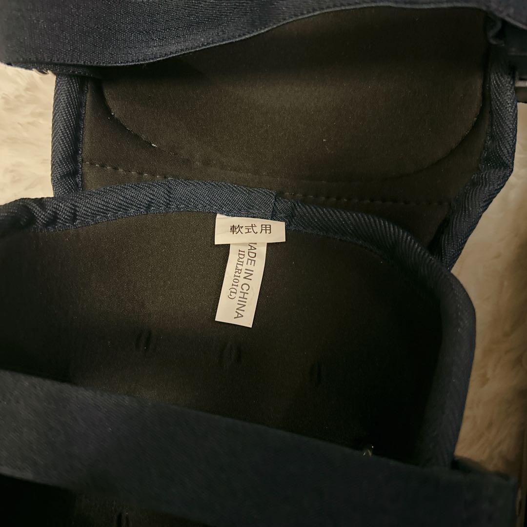 【美品】Mizuno キャッチャー 防具セット Lサイズ ネイビー