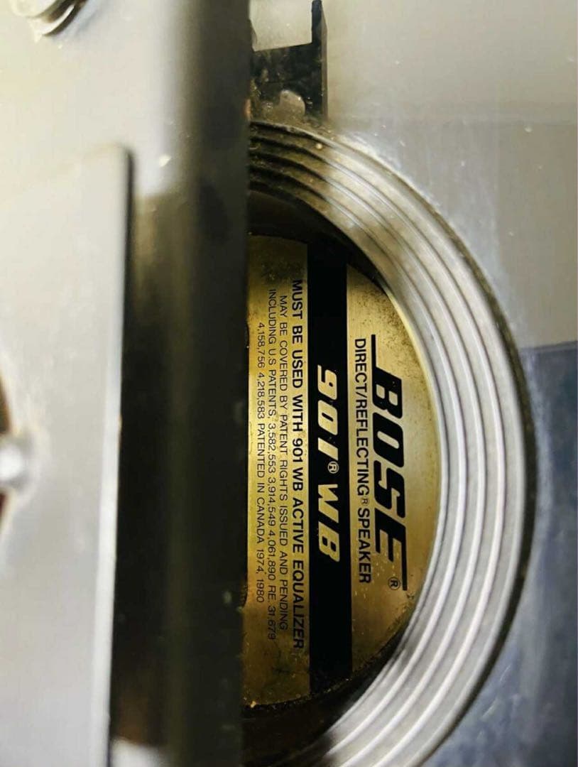 BOSE ボーズ 901WBスピーカー 音出し確認済 中古 現状品 ボーズ ペア