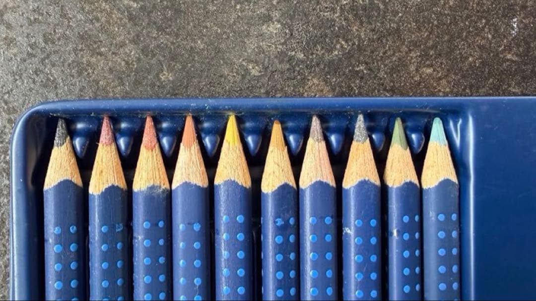 ★ほぼ未使用★ FABER-CASTELL水彩色鉛筆 60色セット