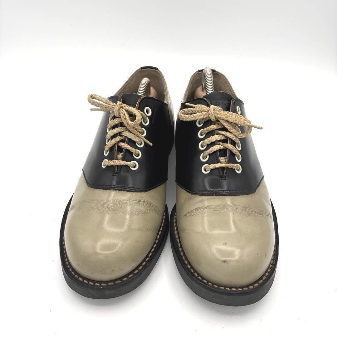 リーガル　サドルシューズ　24.5 グレー　ブラック　バイカラー　2051