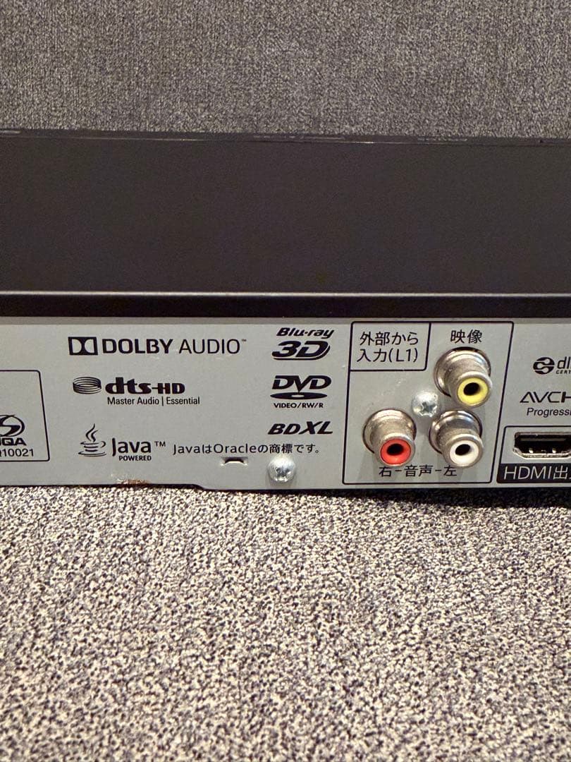 【極美品】SHARP AQUOS BD-NW510 ブルーレイレコーダー