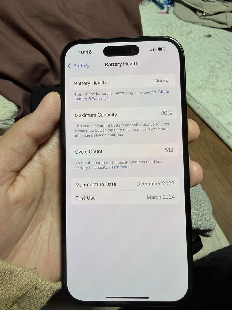 iPhone 15 ベーシック 128GB ブラック SIM Free