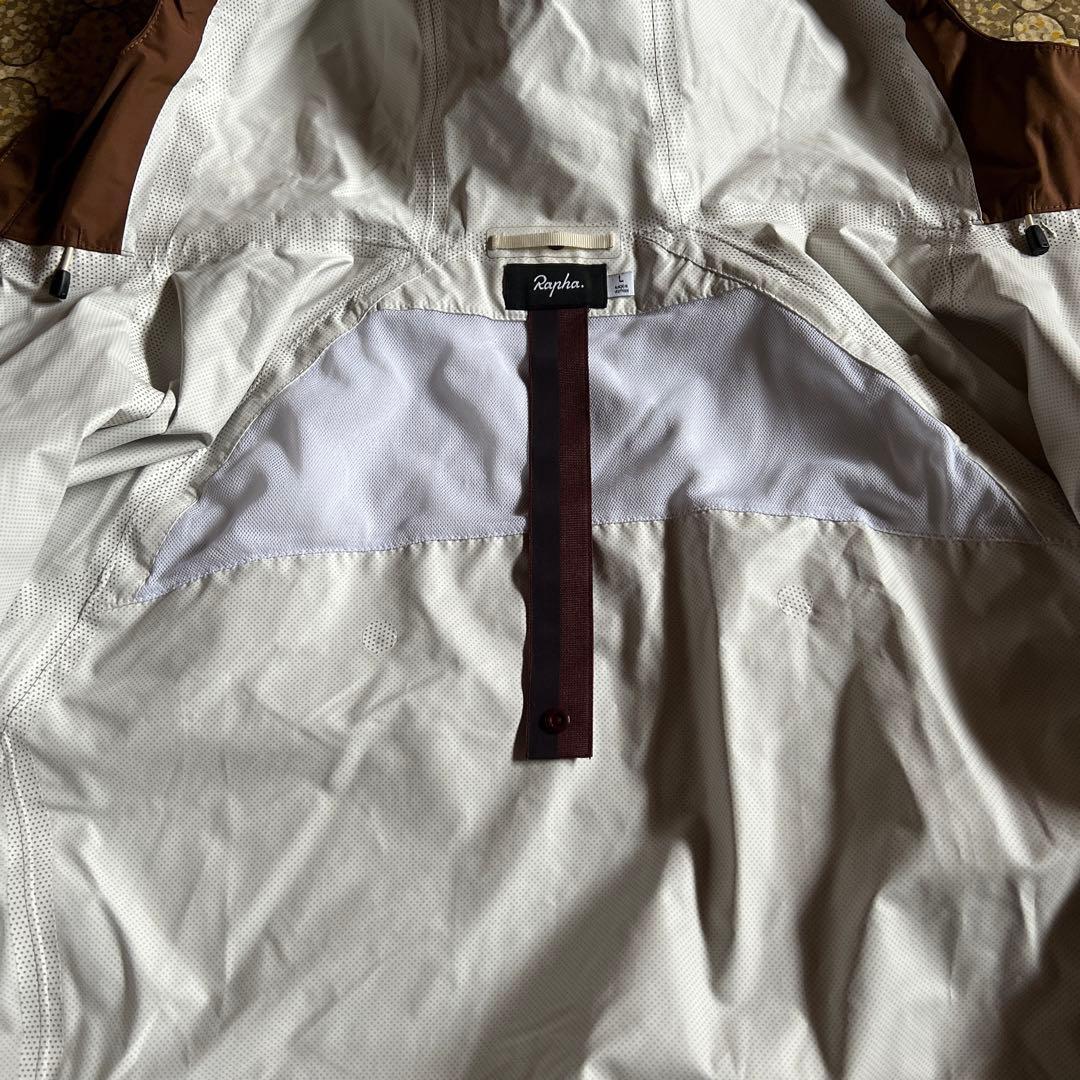美品 Rapha 機能性 ラファ ナイロン ジャケット 防水 撥水 L