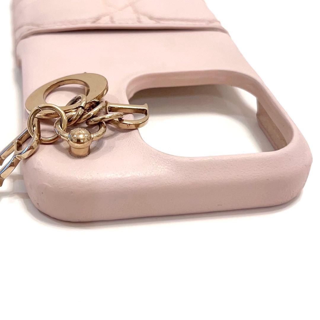 クリスチャンディオール iPhone15 Pro スマホ カナージュ ピンク