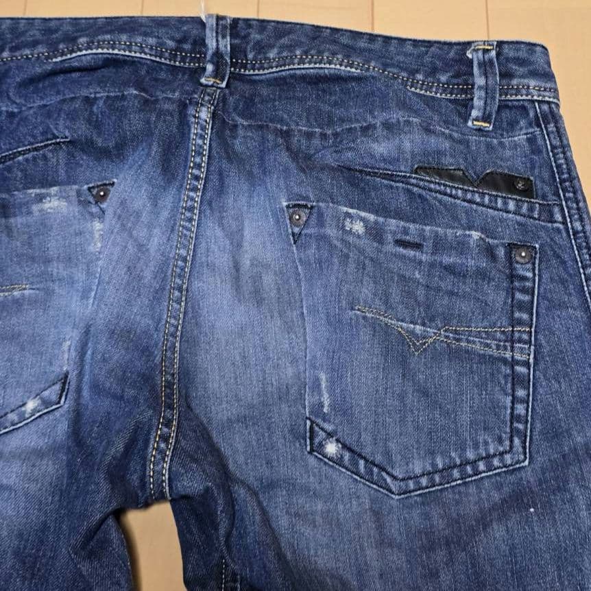 ​【名作】ディーゼル DARRON 0831J W32 濃紺スリム テーパード