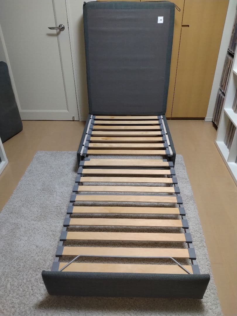 週末限定値下げ！IKEAソファベッド　希少廃盤商品（スツールタイプ）