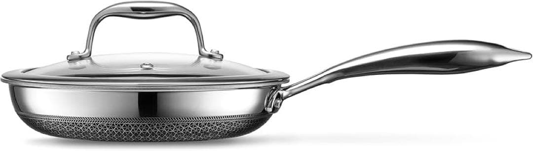 HexClad ハイブリッド ノンスティック フライパン 【20cm】 [焦げ付