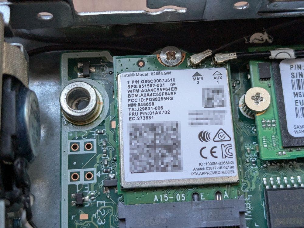 ミニPC HP EliteDesk 800 G4 DM i5-8600T/8G/256G