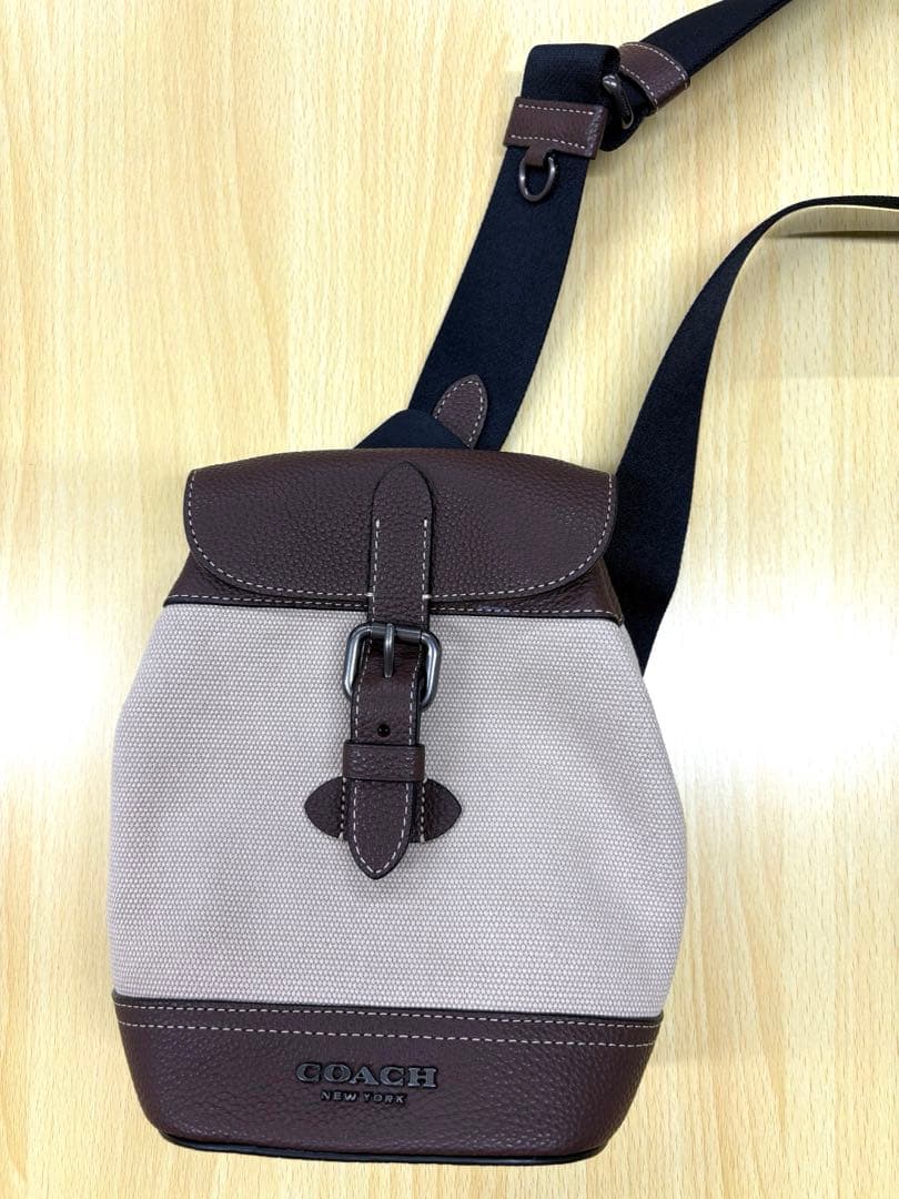 美品✨️COACH コーチ ハドソン スモールパック ミニリュック ボディバッグ