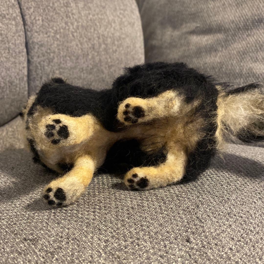 羊毛フェルト　チワワ　犬