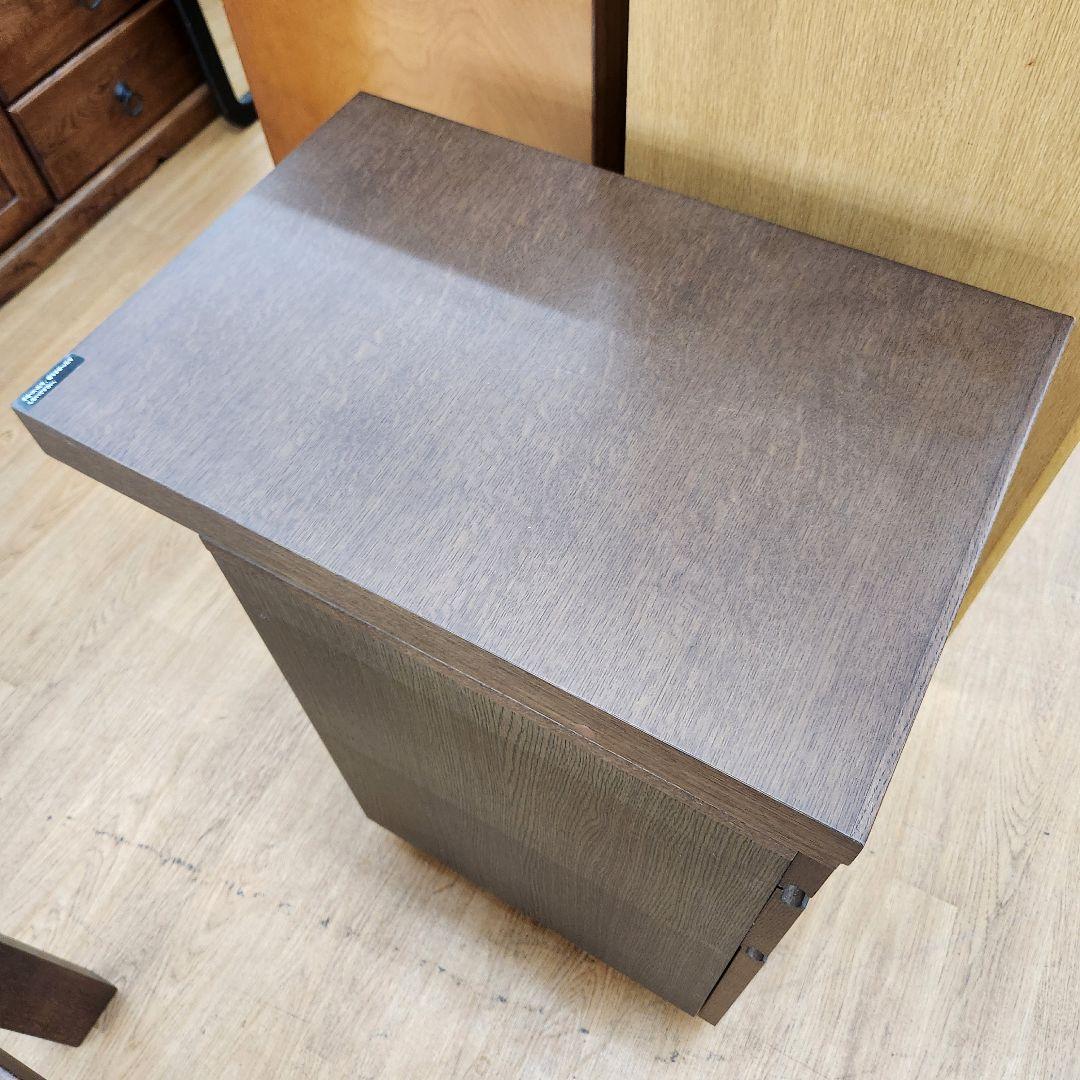 【17万相当】karimoku ボナシェルタ デスク ワゴン モカブラウン