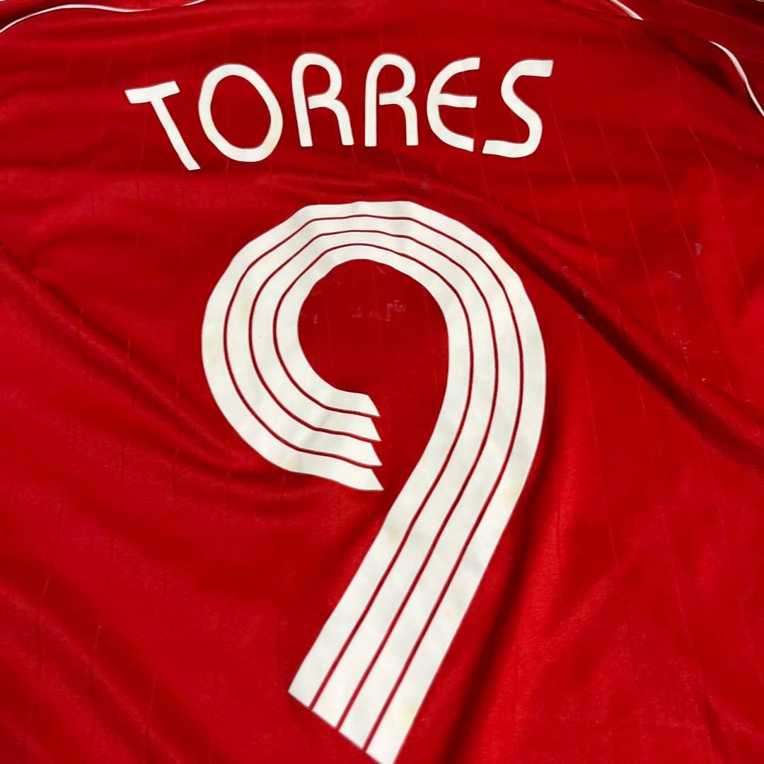 【00s】リヴァプール トーレス 背番号9 ユニフォーム　08/07製　Lサイズ