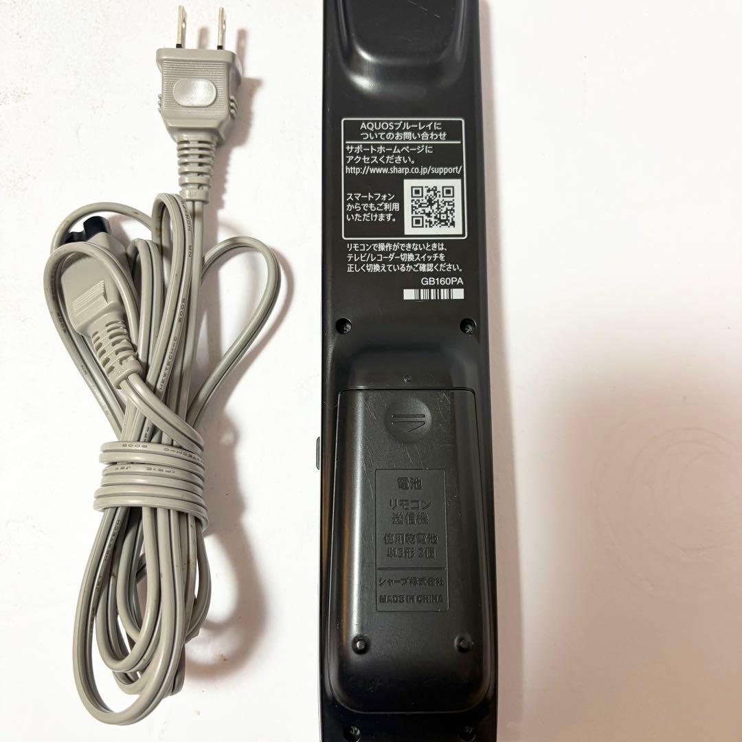 シャープ アクオス 2TB ブルーレイレコーダー BD-T2700 HDD
