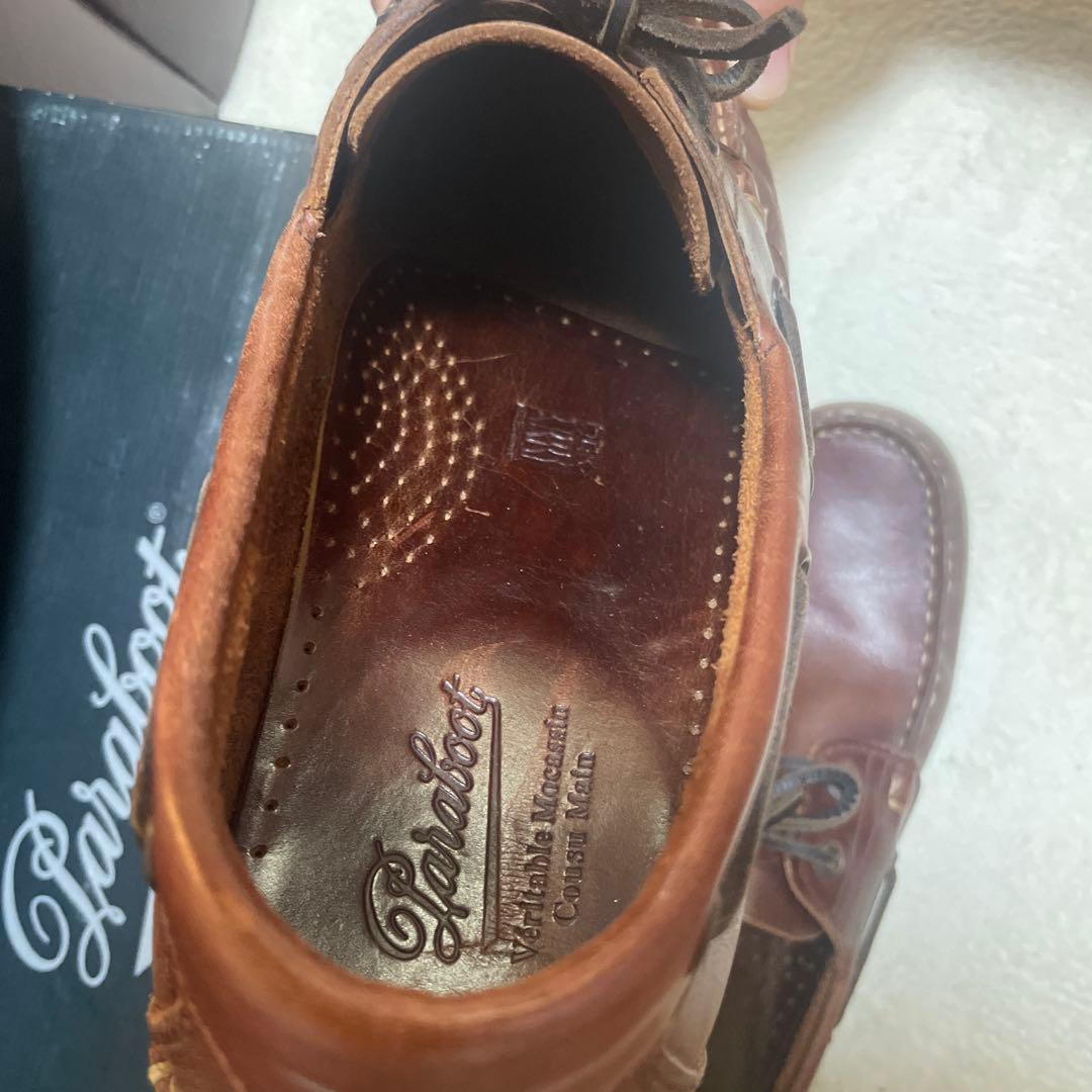 Paraboot Barth Marineモカシンシューズ 27cm