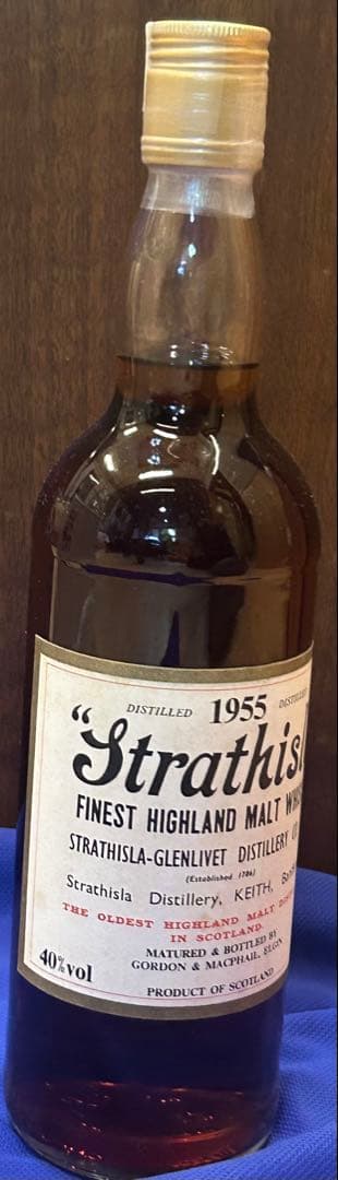 【超希少・未開封】ストラスアイラ 1955年 箱付きシングルモルト